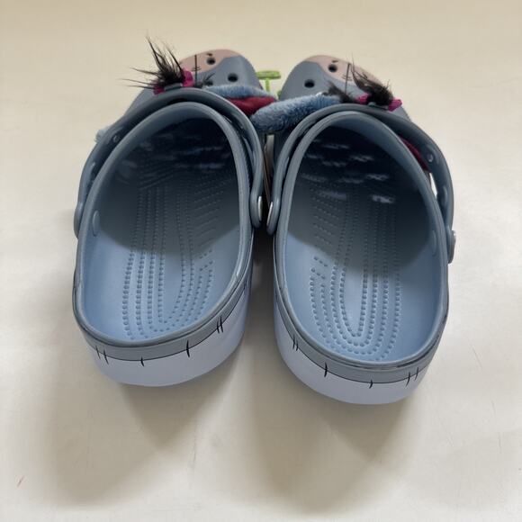 NEW Crocs Disney Winnie The Pooh Eeyore Classic Clogs Men's 10 Women's 12 Blue - Picture 2 of 8